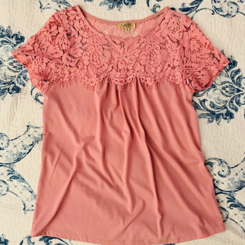 Lavish Pink shirt, S